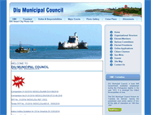 Tablet Screenshot of diumunicipalcouncil.com